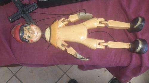 Hand Crafted pinocchio puppet